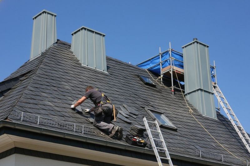 Slate Roof Repair detail